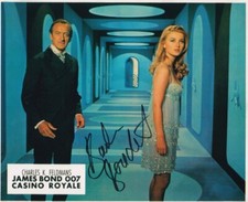 BARBARA BOUCHET signed Autogramm 20x25cm JAMES BOND in Person autograph COA