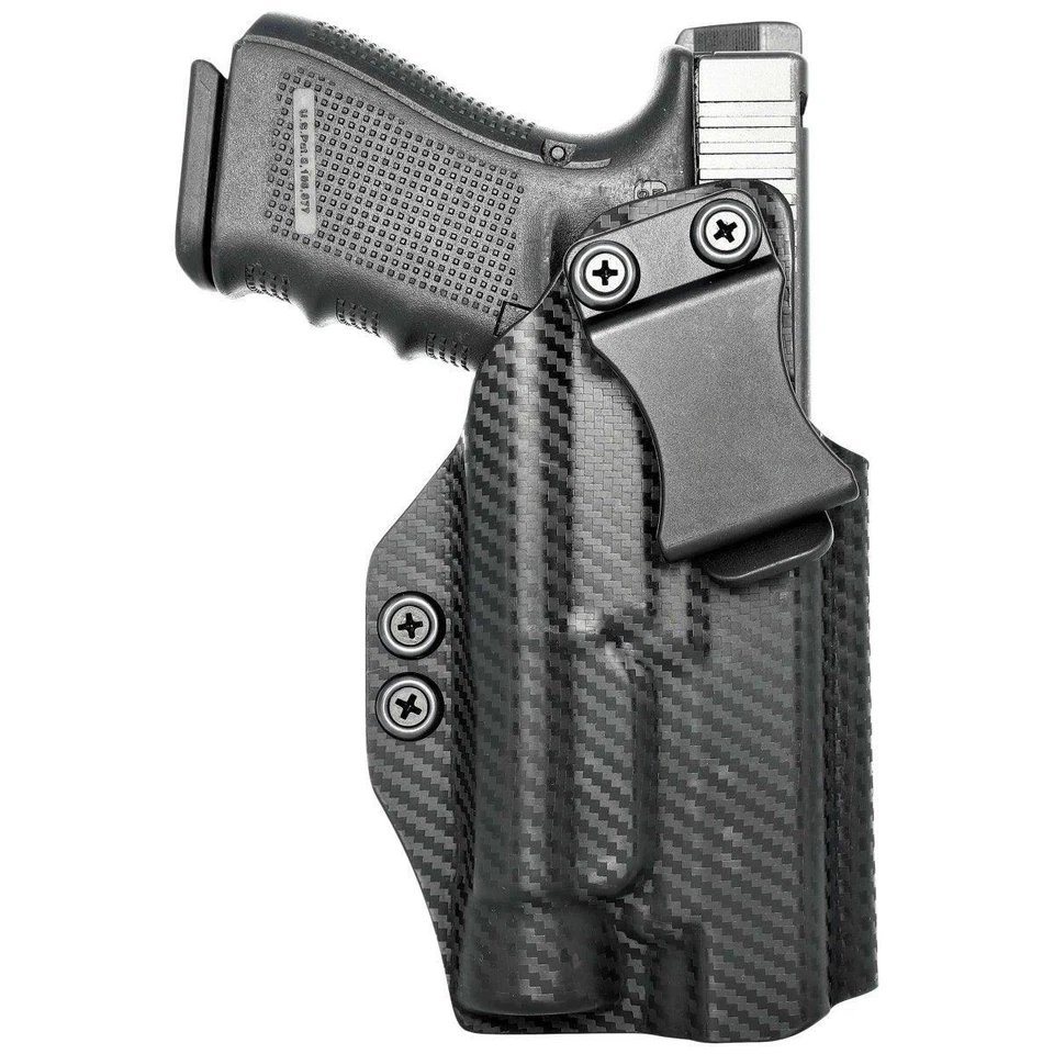 ROUNDED BY CONCEALMENT EXPRESS IWB Holster fits: Glock 17 19 19X 26 31 32 33 34 45 TLR-1 - Rounded Gear