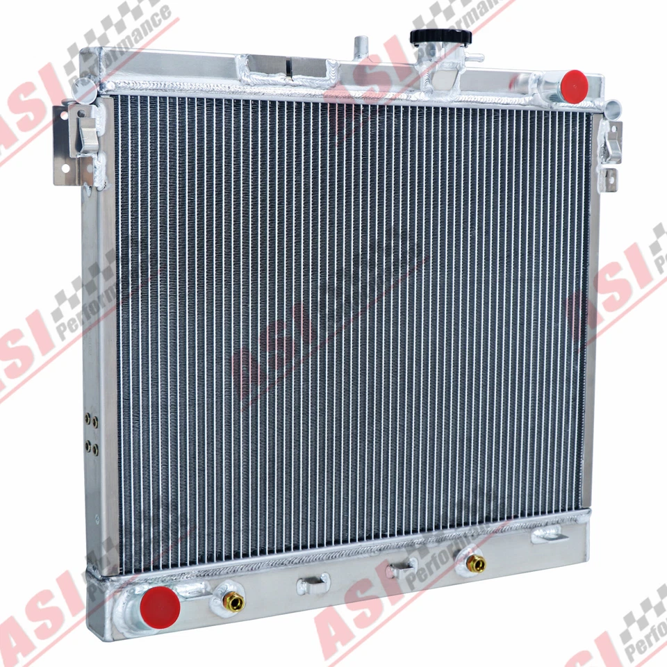 Radiador de aluminio de 3 filas apto 06-12 08 Chevy/GMC Colorado Canyon 5,3 L Hummer H3/H3T Foto 2 de 4