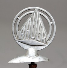 Vintage Fender Figure Emblem Bicycle / Moped - Farmer - Fender Rider #2989