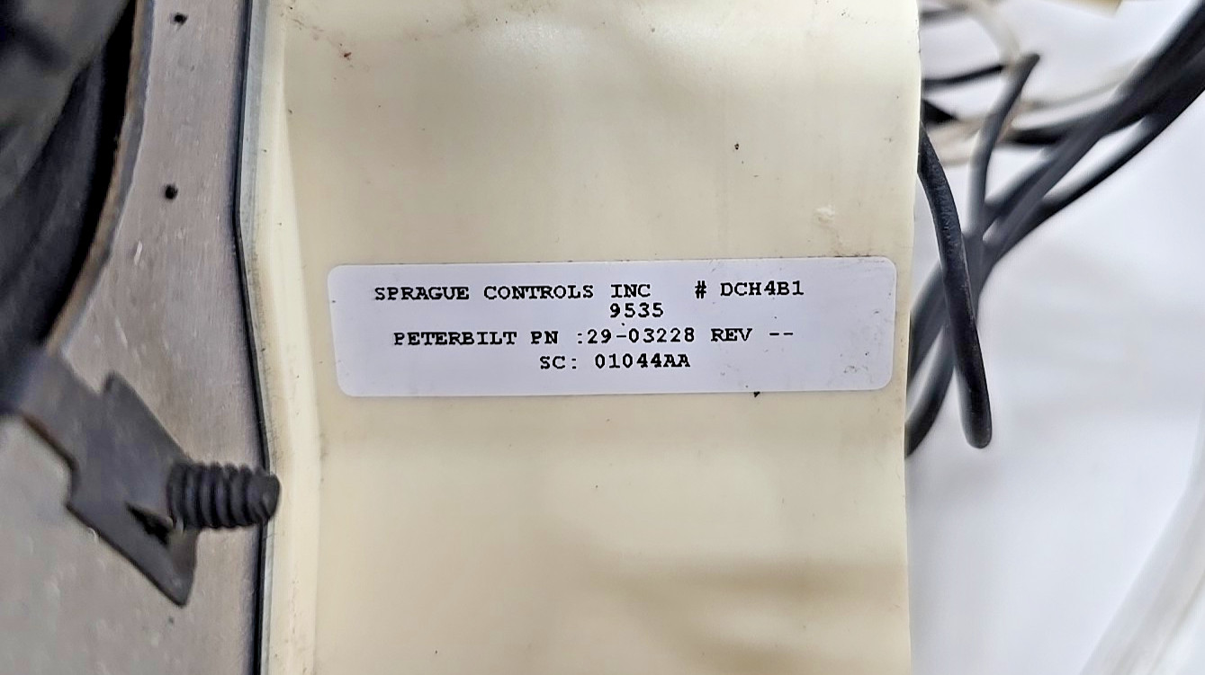 Peterbilt 379 Sleeper Cab HVAC Control Panel Assembly#2900971D