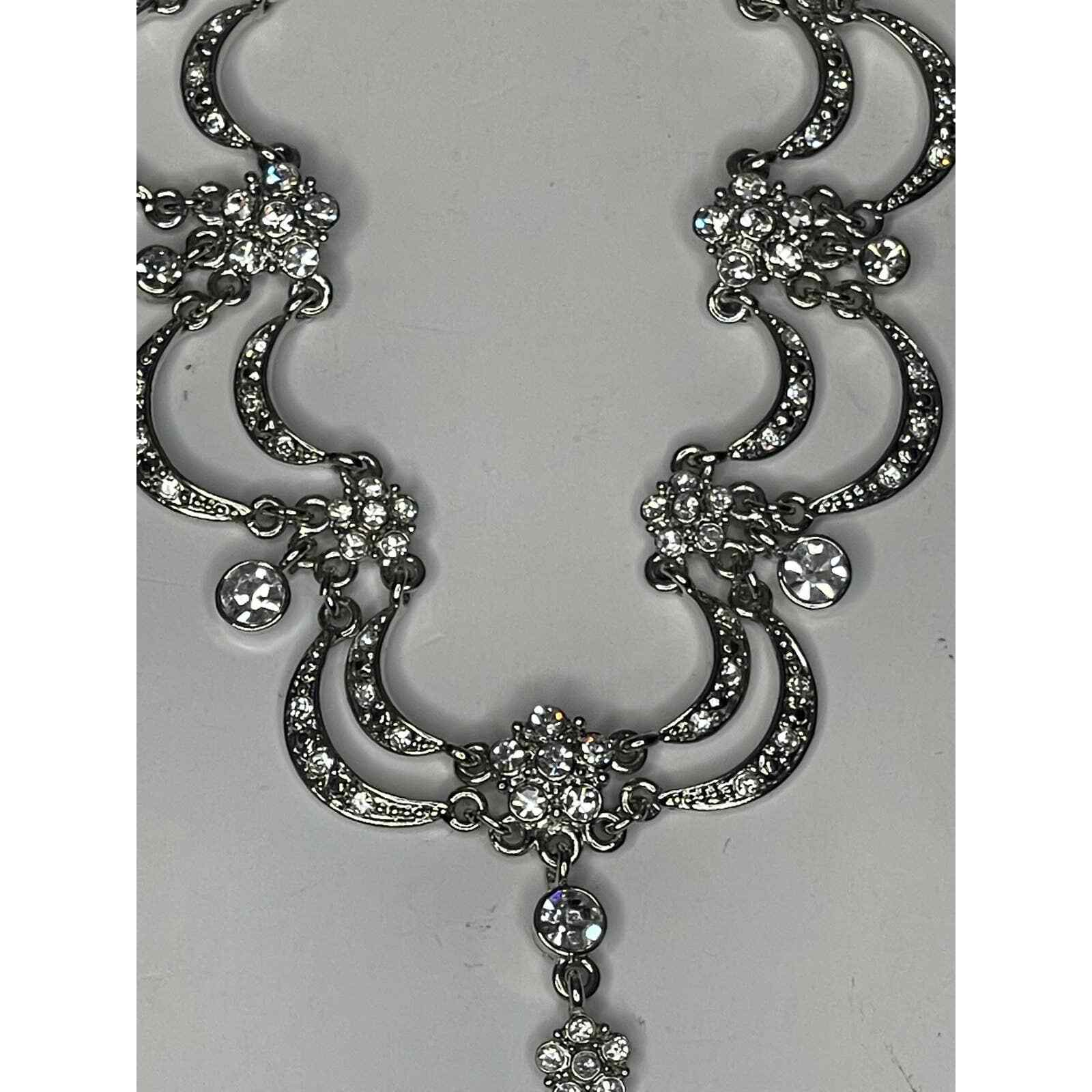 Kenneth Jay Lane crystal choker necklace - image 5