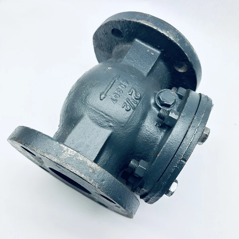Nibco F-918-B Cast Iron Horizontal Swing Check Valve 2-1/2" Flanged - Image 3 of 4