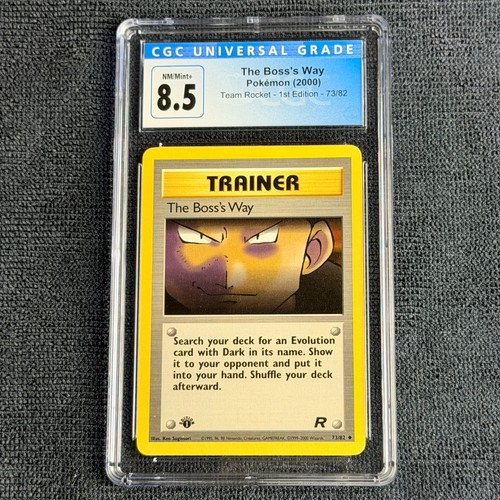 The Boss's Way (1st Edition) graded CGC 8.5 for sale on eBay