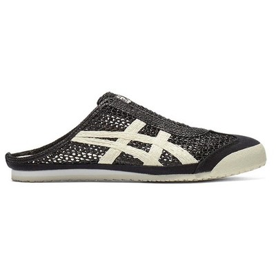 New Onitsuka Tiger MEXICO 66 SABOT BLACK CREAM Slipper 1183C123