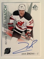 2016-17 Upper Deck SPA Future Watch PAVEL ZACHA Rookie RC SP 457/999