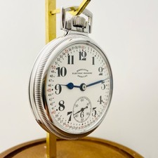 1930 Hamilton Elec-Railway Special 16S 17J Grade 974 Special Pocket Watch Works