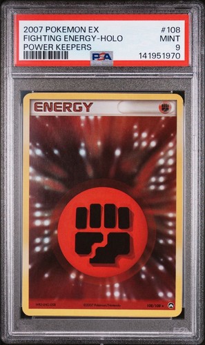 Fighting Energy graded PSA 9 for sale on eBay
