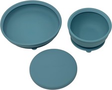 Silicone Assist Plate  Assist Bowl Combo Pack Toddler  Baby Suction Bowl 