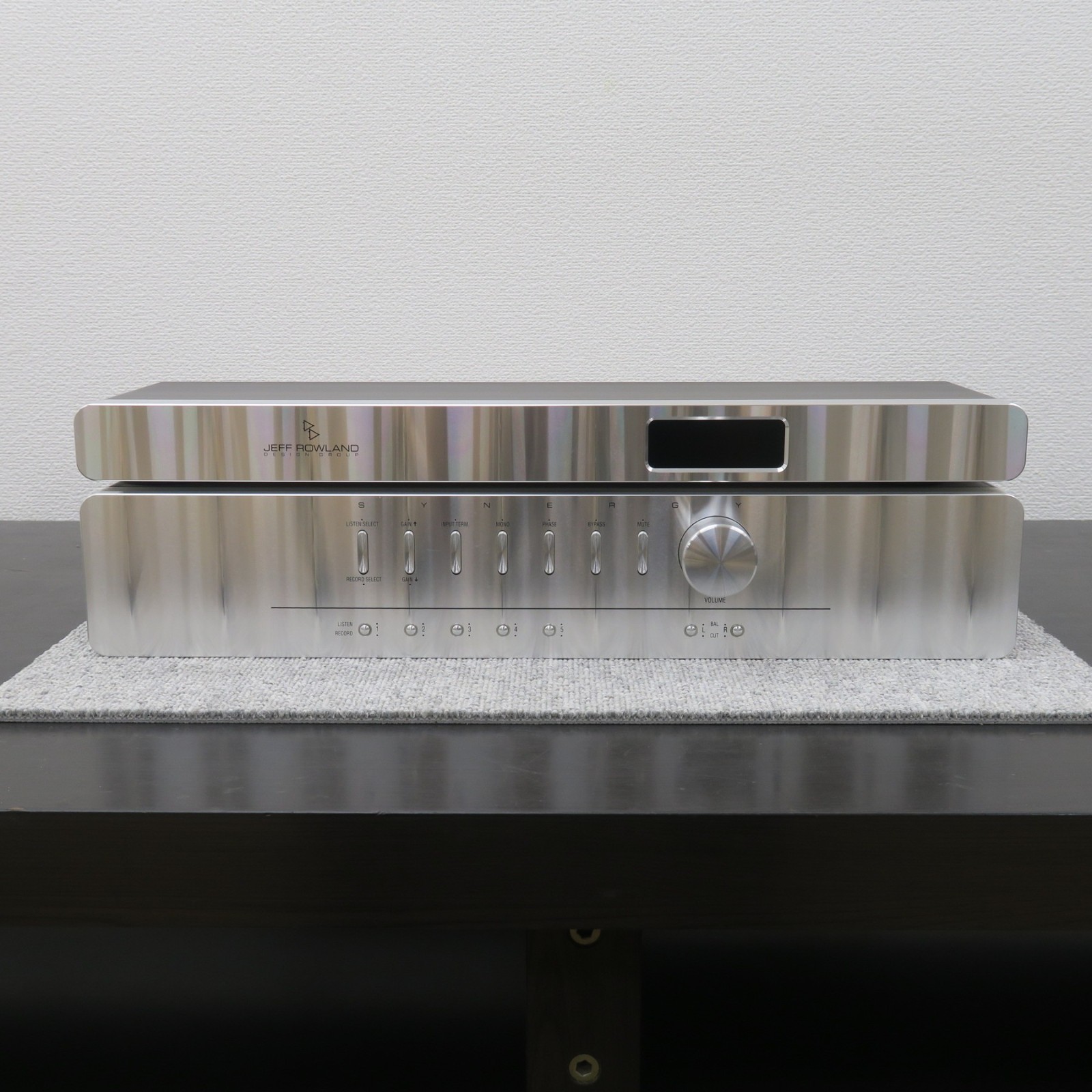 JEFF ROWLAND Synergy Preamplifier High End Audio Control Amplifier Stereo Preamp
