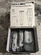 SUNNOW Hair Clippers Professional Cordless for Men, Electric Foil Shavers OPENBO