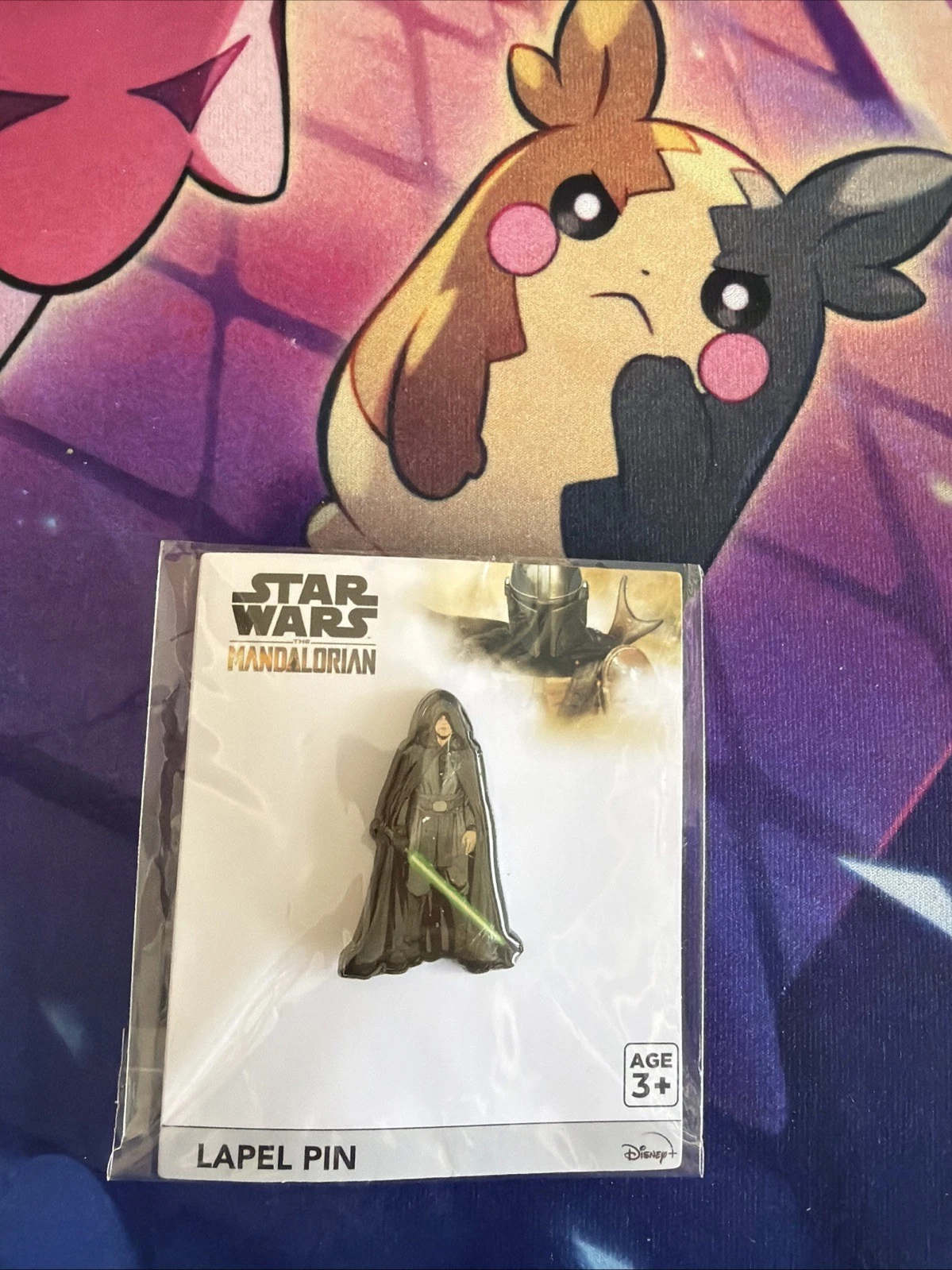 Star Wars Mandalorian Luke Skywalker Jedi Pin Disney Lucasfilm New