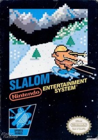 Slalom For Nintendo NES Vintage Skiing Sports 8E