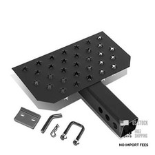 Universal Trailer Truck Towing Heavy Duty Hitch Step Bar for 2 Black 12" Wide