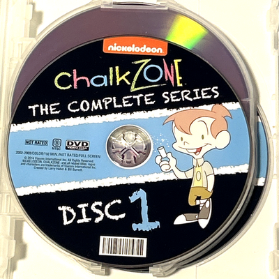 Chalk Zone: The Complete Series (DVD, 2014) '02-'08 Nickelodeon TV