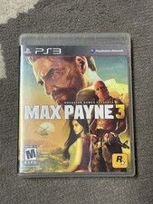 Max Payne 3 (Sony PlayStation 3, 2012) PS3 Complete With Manual Tested