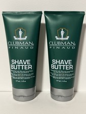 2 x Tubes Clubman Pinaud Shave Butter 177 ml / 6 fl oz