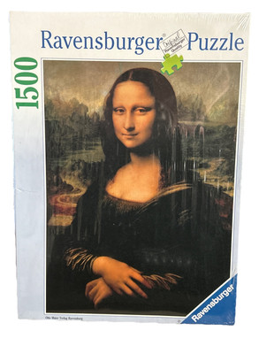 Mona Lisa - Ravensburger Puzzle 1500 Pieces - New Sealed Old Stock 1993 Germany