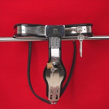 Edelstahl Keuschheitsgürtel Für Frauen Bondage Höschen Chastity Belt Gerät BDSM
