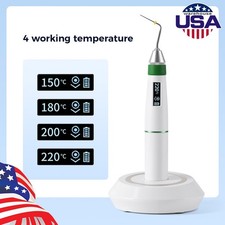 Dental Cordless Gutta Percha Obturation System Endo Heated Pen with 2PCS Tips