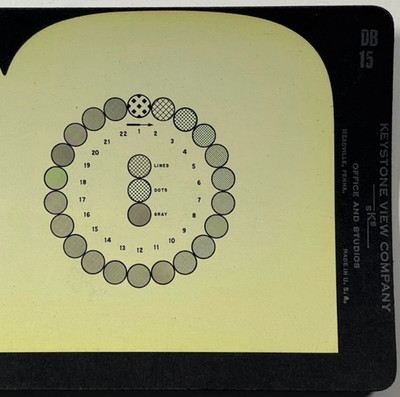 Test 14 Visual Survey Series   Near-Point Visual Acuity Stereoview Examination