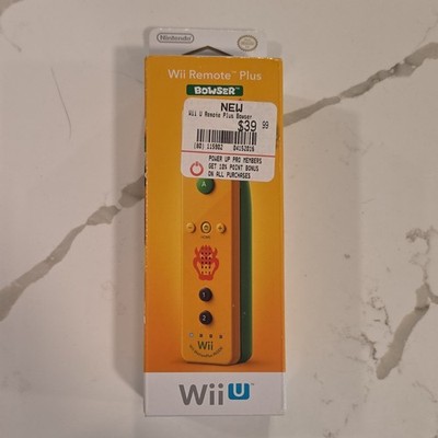 Nintendo Wii Remote Plus Bowser Yellow Wireless MotionPlus Controller Wii/Wii U