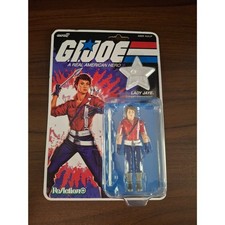 Super7 G.I. Joe ReAction  Lady Jaye America's 250th Anniversary Walmart MOC New