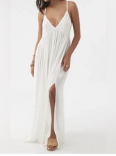 NWT Sz. O Neill White Swimsuit Maxi Cover Up