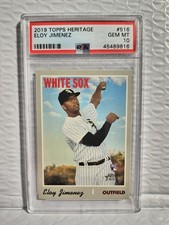2019 Topps Heritage Eloy Jimenez #516 PSA 10 RC