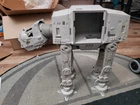 1981 AT-AT Walker Vintage Star Wars Working Incomplete Good colors w/ Light