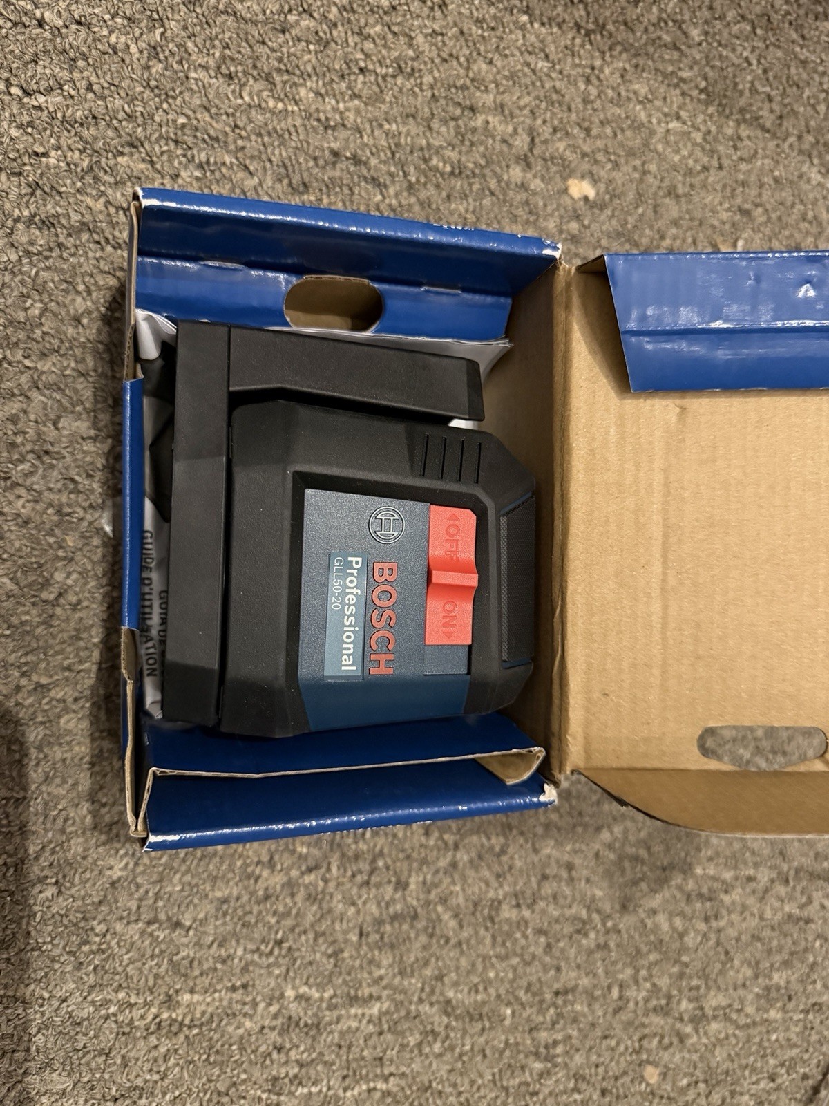 Bosch (GLL50-20) Self-Leveling Crossline Laser