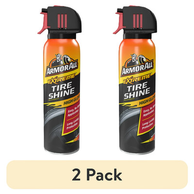 (2 pack) Armor All Extreme Tire Shine Spray, 15 fl oz Bottle