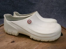 Birkenstock x 032c A630 Clogs White Rubber Slip On Womens Size 39 US 8 Reg.