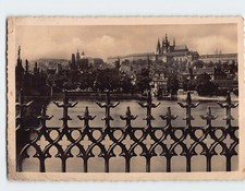 Postcard Prague Castle Czech Republic