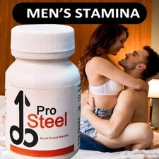 100% Herbal Prosteel for Men – Power, Sexual Vitality & Energy Performance