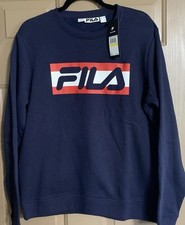 Fila Sweater New with TAG, Blue, Fleece Inside, Size Medium