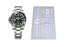 Kit adesivi protettivi trasparenti per Rolex Oyster GMT Master II dal 2007 ad oggi