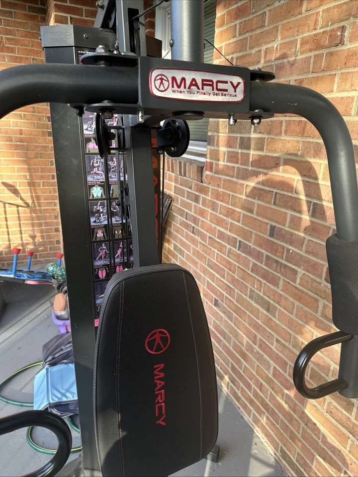 Marcy 150 Lbs Stack Home Gym 30 Best Total Body Strength Training Exercises New - Image 2 of 4