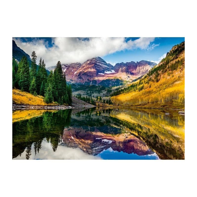 Puzzle 1000 pièces Ravensburger Aspen Colorado avec technologie Softclick précise