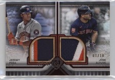 2023 Topps Museum Collection Ruby 1/10 Jose Altuve Jeremy Pena Peña 1cc7