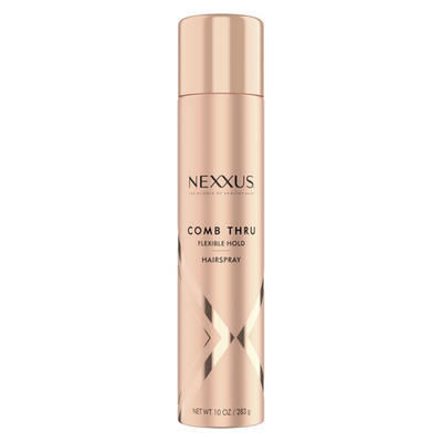 Flexible Hold Hairspray Comb Thru for a Lightweight, Brushable Hold, with StyleP