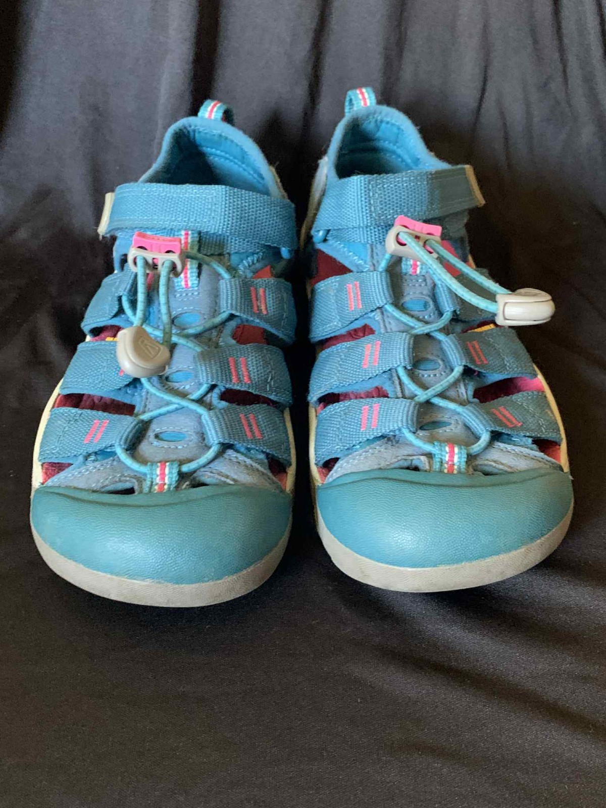 Sandali Keen Newport escursionismo acqua bambini taglia US 3 rosa turchese outdoor giovani