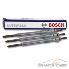 3x BOSCH GLÜHKERZE DURATERM FÜR SEAT AROSA 6H CORDOBA 6L IBIZA 4 6L 1.4 TDI