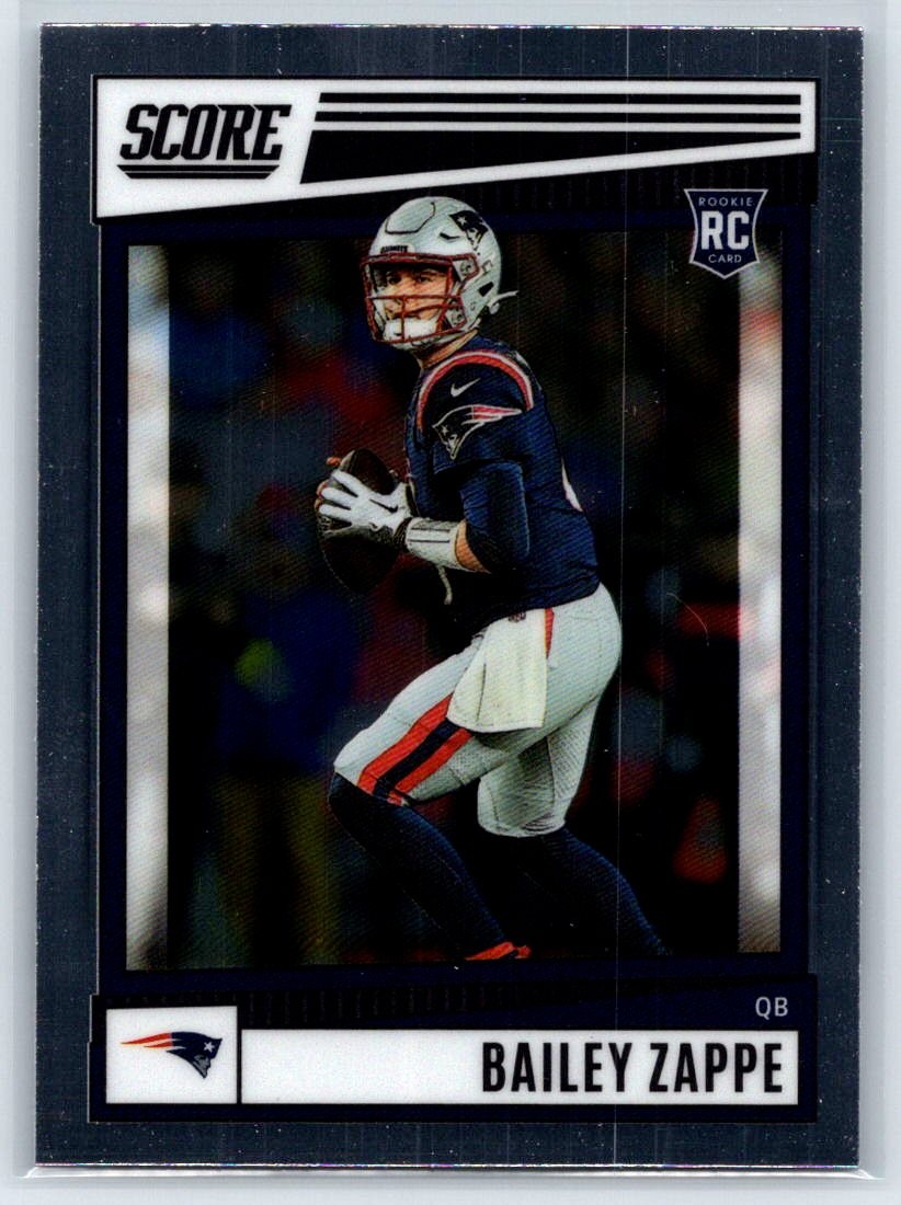 Bailey Zappe 2022 Panini Chronicles Score Premium Rookies #SP-310