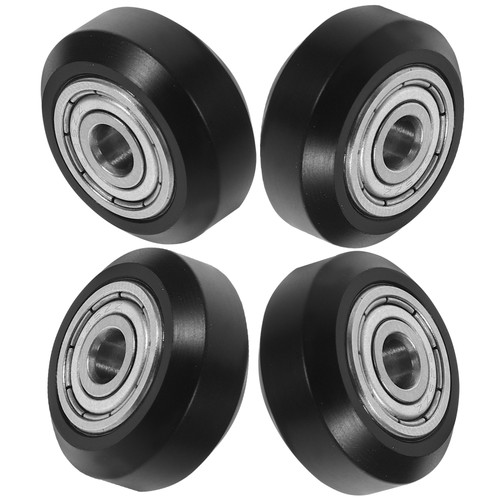 4 Pcs Großes Rad Mit Lagern Führungsrad Drucker-Pom-Riemenscheiben - Bild 4 von 12