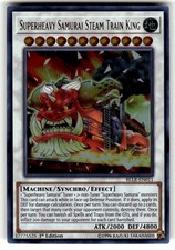 Superheavy Samurai Steam Train King - BLLR-EN011 - Ultra Rare - 1st Ed