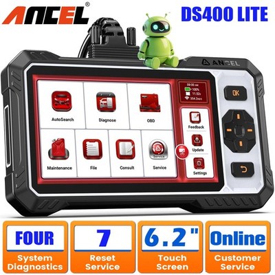 2025 ANCEL DS400 Lite Car Bidirectional Scanner Auto FOUR System Diagnostic Tool