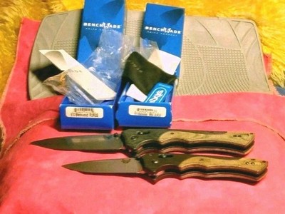   KISMET  BENCHMADE   610, 615 MINI- RUCKUS, RUCKUS  (Micarta/G10/S30V)New! 