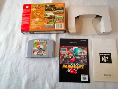 Nintendo Mario Kart 64 Nintendo 64 (N64) PAL mit OVP & Anleitung