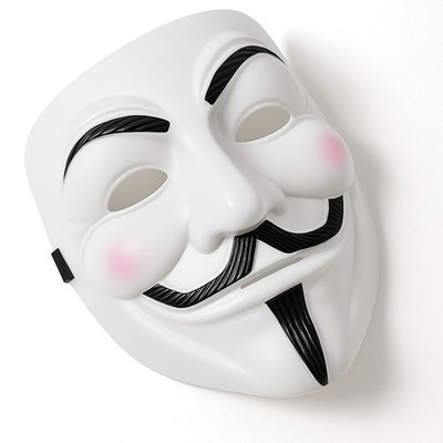V for Vendetta Mask Guy Fawkes Halloween Party Costume Anonymous Hacker Mask